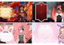 make overlay design for vtuber stream twitch youtube